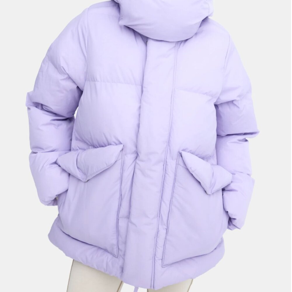 Halfdays Women’s Wheeler Parka, New with Tags, LILAC Size Small